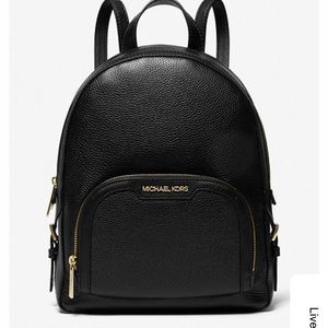 Jaycee Medium Pebbled Leather Backpack